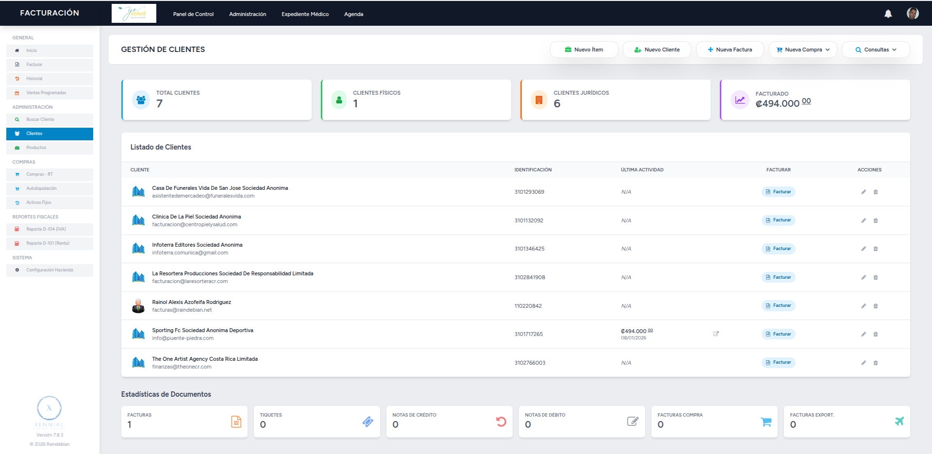 Xennial Dashboard